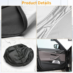 XHRING windshield sun shade for Lexus UX front window enhances cabin comfort