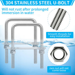XIANGZI U-bolts for trailer axles providing secure attachment and reliable support.