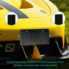 XIAOYOUZZZ crash pad protection reducing vibration and noise
