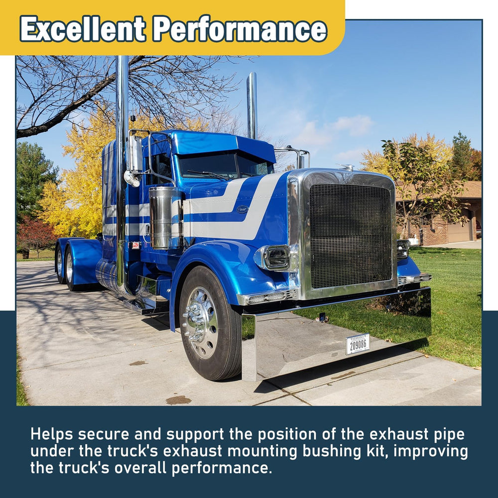 Xiaoyudou mounting kit helps secure exhaust under harsh road conditions.