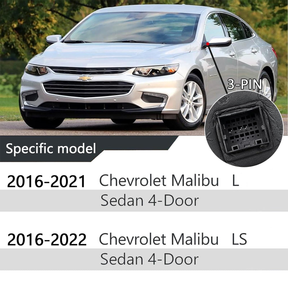 Xiaoyudou replacement door mirror for Malibu enables precise manual folding.