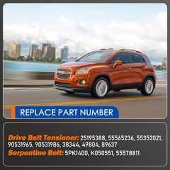 Xiaoyudou serpentine belt installation in engine bay improves belt longevity.