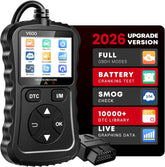 XIAUODO OBD2 scanner housing — durable non-slip design for easy handling.