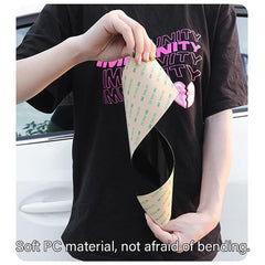 XICEWRY center pillar protector for CT5 stays flexible on curved edges.