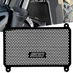 XIDAODIT radiator cover guard on Kawasaki Z500 front view protects radiator from debris.