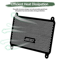 XIDAODIT radiator cover premium finish adds a sleek look to your bike.