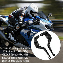 XIDAODIT Suzuki GSXR folding clutch lever for improved palm fit.