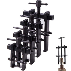 XIIW 4-bearing puller assembly showing sturdy gear and bearing removal setup.