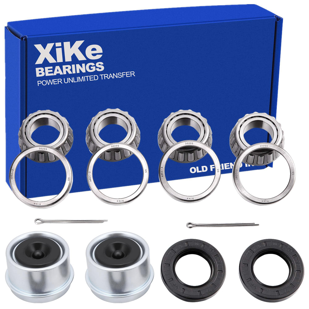 XIKE 2-set bearings kit for 25mm trailer axles promotes smooth operation
