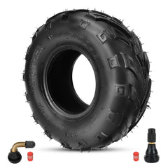 XIKOBY 145/70-6 tire sideview mostrando diseño tubeless y agarre estable