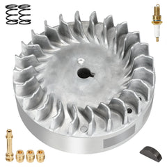XIKOBY 212cc hemi flywheel for Predator engines with durable aluminum construction.