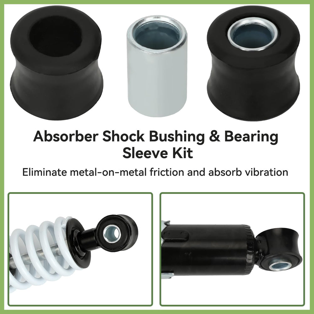 XIKOBY complete kit arrives with shocks, covers, sleeves, and hardware.