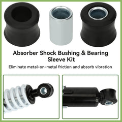 XIKOBY complete kit arrives with shocks, covers, sleeves, and hardware.