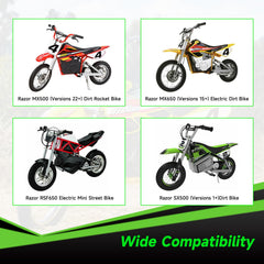 XIKOBY 80-tooth guide for efficient power transmission on rough terrain
