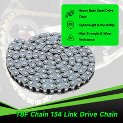 XIKOBY drive chain breaker tool demonstrates easy on-site chain length adjustment.