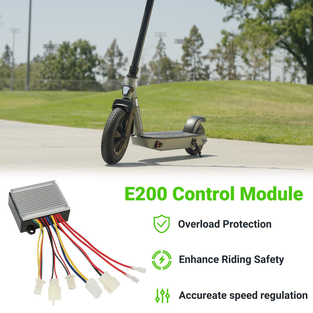 XIKOBY E300 throttle kit enables precise speed adjustments.