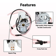 XIKOBY EU2000i fuel shutoff valve for controlled fuel flow
