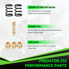 XIKOBY fitment for Coleman and Go Kart models ensures broad compatibility.