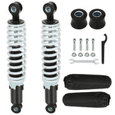 XIKOBY front shock absorbers 275mm for smoother rides on bumpy trails.