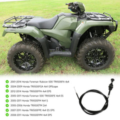 XIKOBY Honda Foreman 500 choke cable inner assembly highlights durable rubber and steel core.