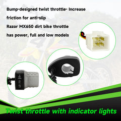 XIKOBY overload safety protection stabilizes riding by power cutoff at low voltage.