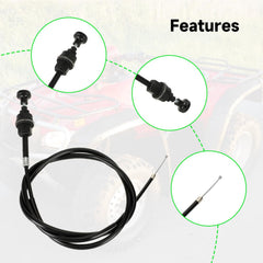 XIKOBY package includes choke cable kit and clips for quick installation.