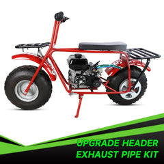 XIKOBY Predator-212 exhaust boosts sound signature for a more engaging ride.
