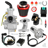 XIKOBY PZ20 carburetor-kit image showcasing full rebuild parts for reliable ATV starts