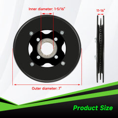 XIKOBY Razor-compatible fit maintains alignment for steady performance