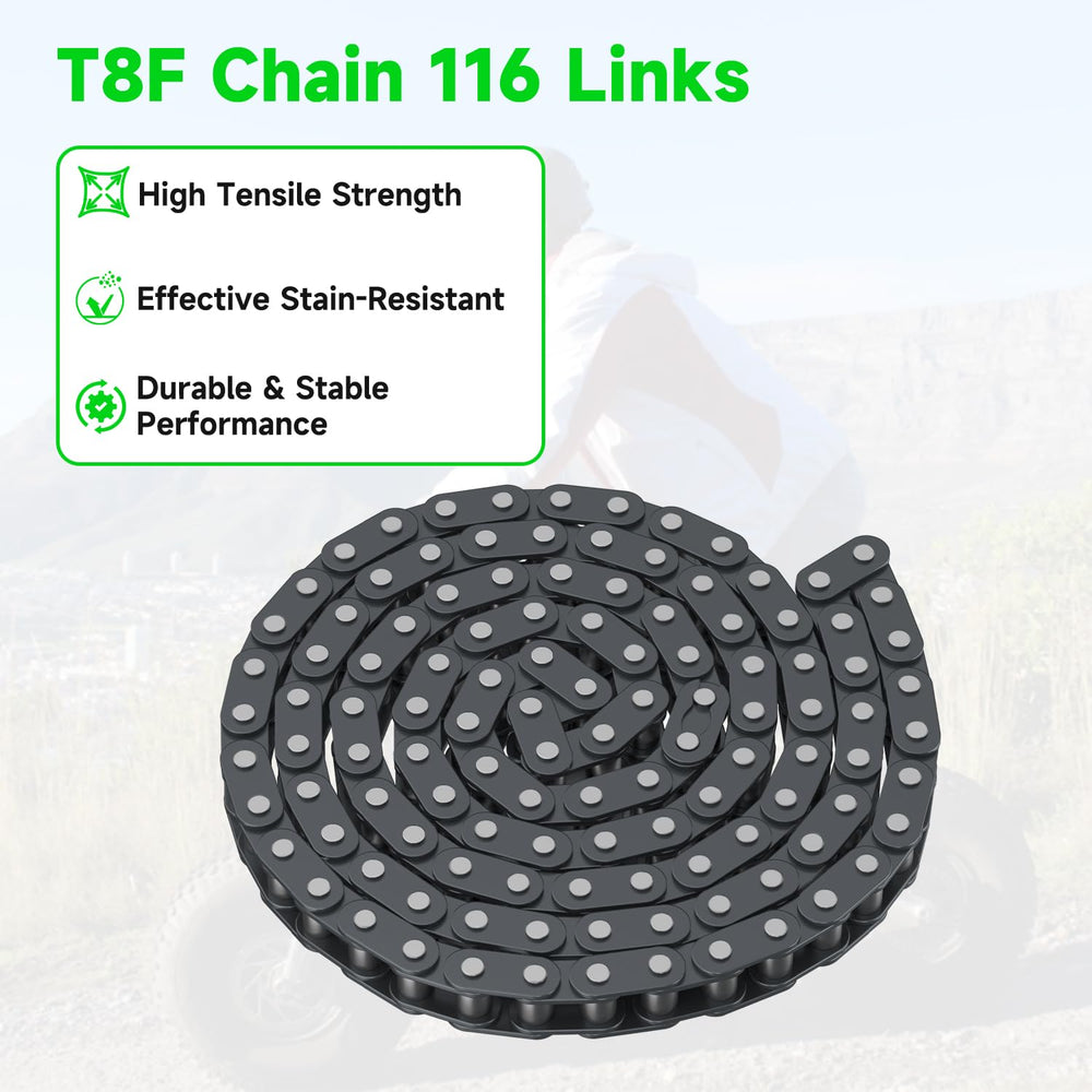 XIKOBY chain breaker tool enabling quick length adjustments for dirt bikes.