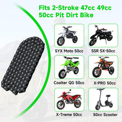 XIKOBY 116-link chain fits multiple 50cc models for flexible upgrades.