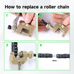 Includes extra links for future length adjustments.