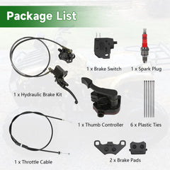 XIKOBY tool set with wrench and screws for simple installation