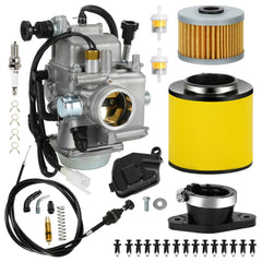 XIKOBY TRX350 carburetor kit main assembly shown for complete replacement and reliable startup