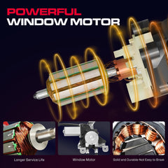 XIMAKA 2-pin motor regulator for 741-637 fits Oldsmobile Intrigue with dependable operation