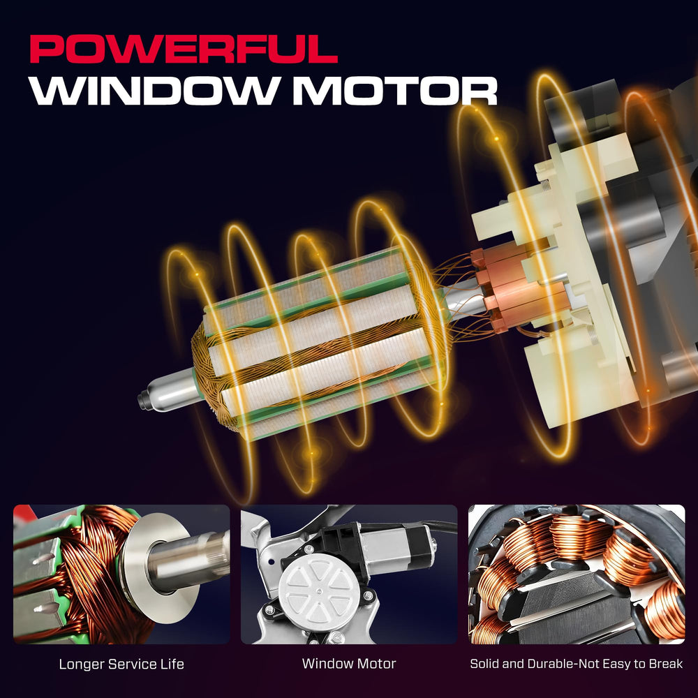XIMAKA 2007–2014 GMC Yukon rear regulator with motor