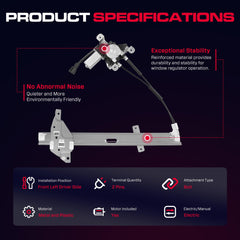 XIMAKA Buick Regal front-left regulator with motor ensures quick, quiet window control