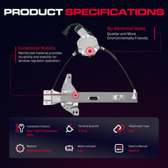XIMAKA Chevy Impala 2006–2013 fit ensures proper mounting.