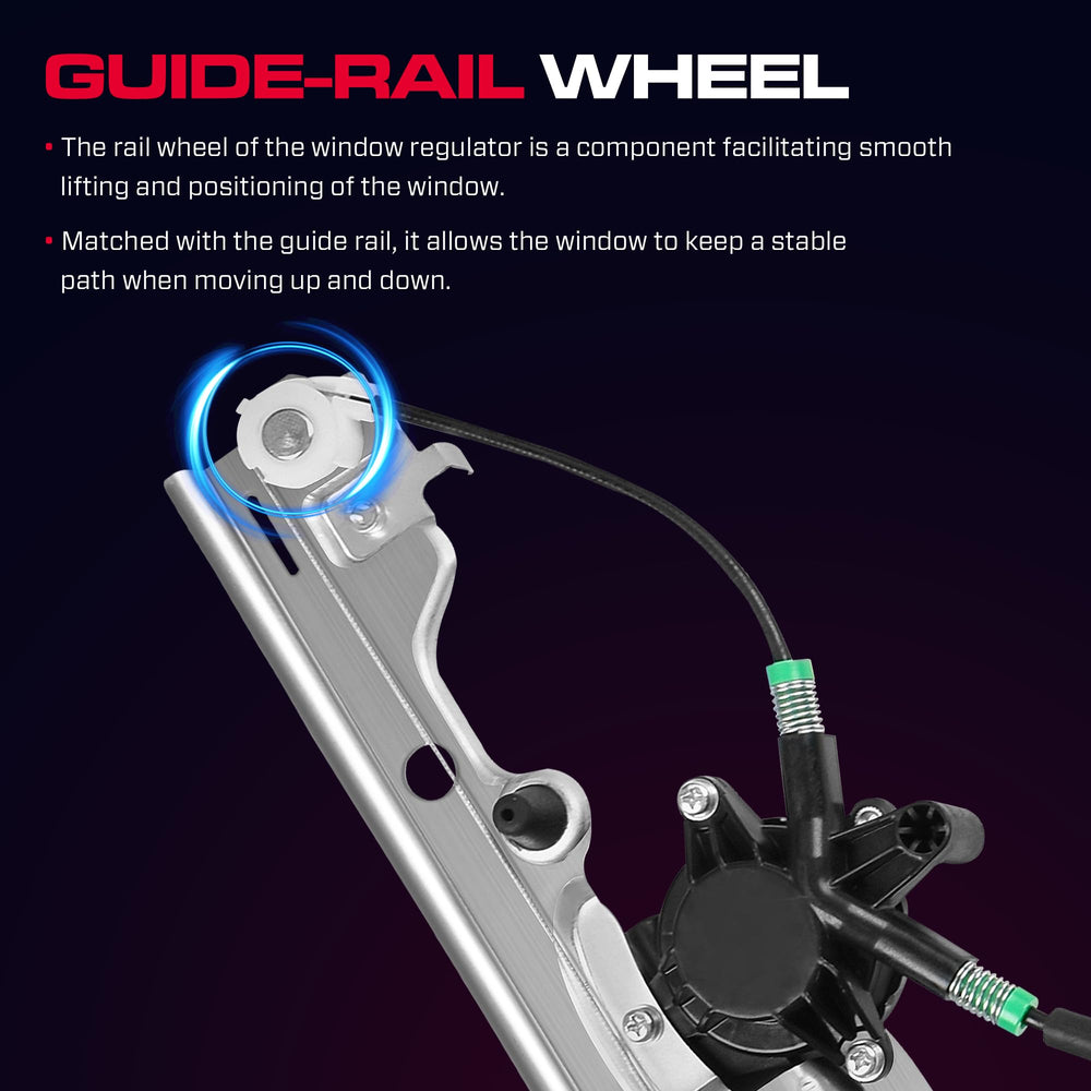 XIMAKA durable regulator kit supports long-lasting window performance.