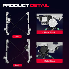 XIMAKA 2-pin compatible front passenger regulator for GM models