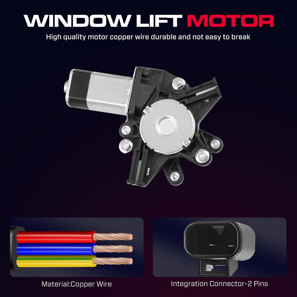 XIMAKA two-pin motor compatibility ensures correct electrical connection.