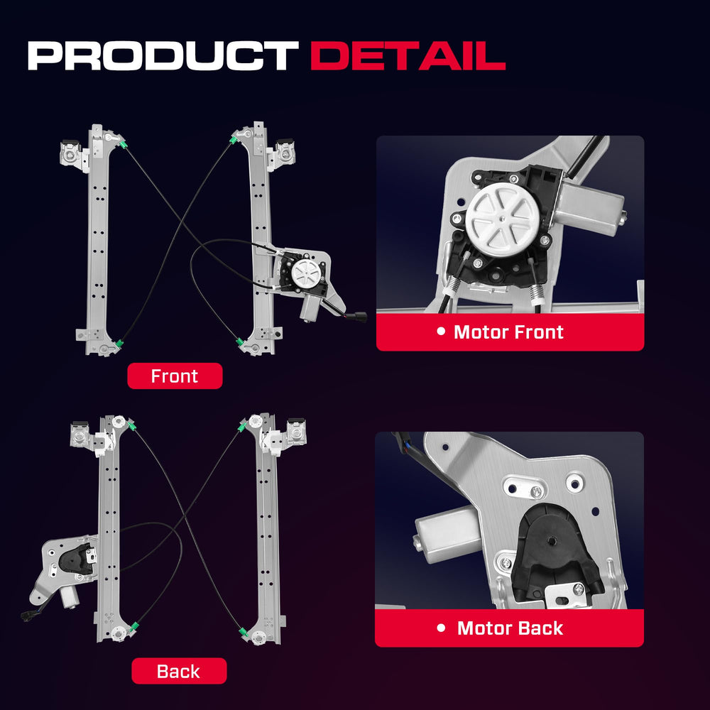 XIMAKA rear left driver-side installation aligns with factory mounting points.