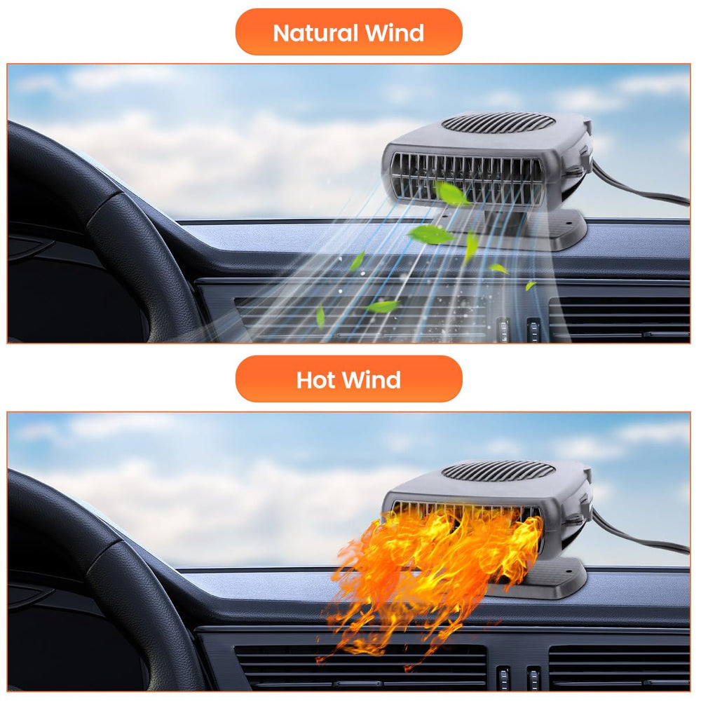 Xximuim defroster windshield use keeps glass clear while driving or parked.
