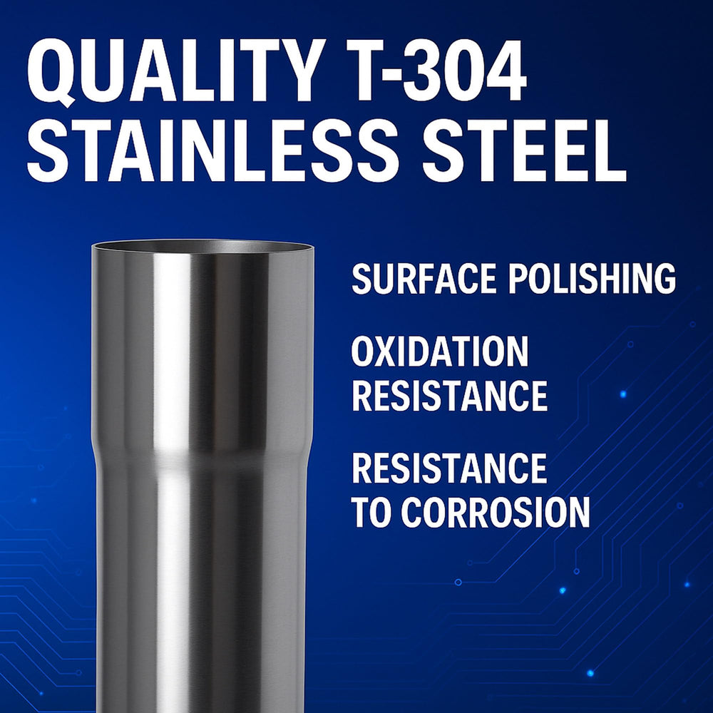 XinDeLeiHuan 304 stainless steel construction for strength and rust resistance.