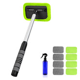 XINDELL windshield cleaning tool with extendable handle reaching tight corners