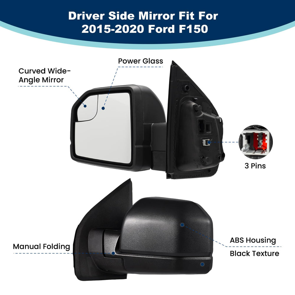 Xingsichuang ABS housing and chrome mirror finish for durability