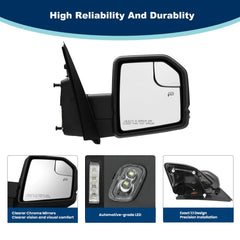 Xingsichuang mirror includes backup marker light for better parking cues