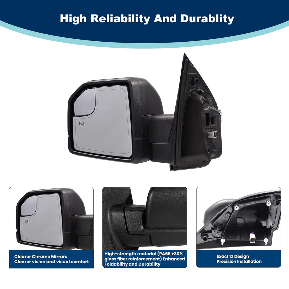 Xingsichuang F150 heated mirror glass for cold mornings