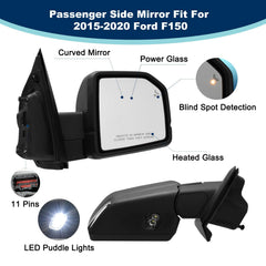 Xingsichuang heated power glass mirror improves cold-weather visibility