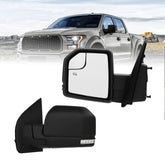 xingsichuang left driver mirror for F-150 with heated glass improves visibility